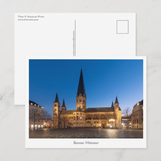 Bonn Duitsland Briefkaart (Voorkant / Achterkant)