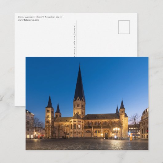 Bonn Duitsland Briefkaart (Voorkant / Achterkant)