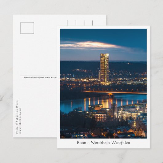 Bonn - Duitsland Briefkaart (Voorkant / Achterkant)