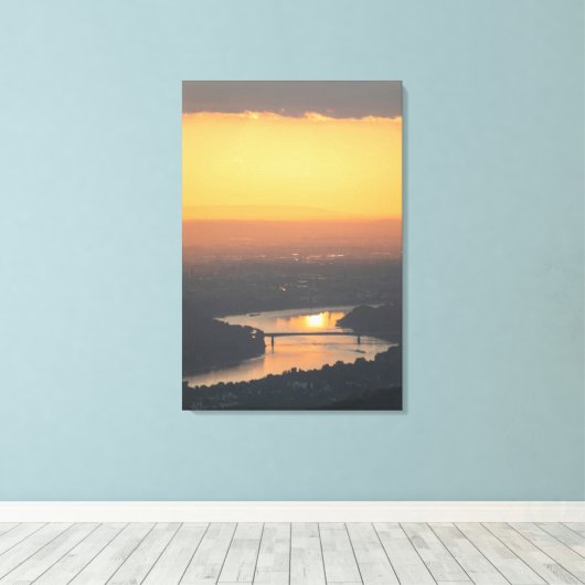 Bonn Duitsland Canvas Afdruk (Insitu (Houten vloer))