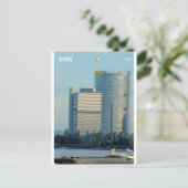 Bonn, Duitsland, de Rijn Briefkaart (Staand voorkant)