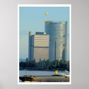 Bonn, Duitsland, de Rijn Poster