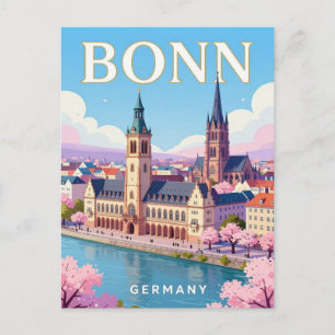 Bonn Duitsland Historische Stad Rijn Reizen Briefkaart