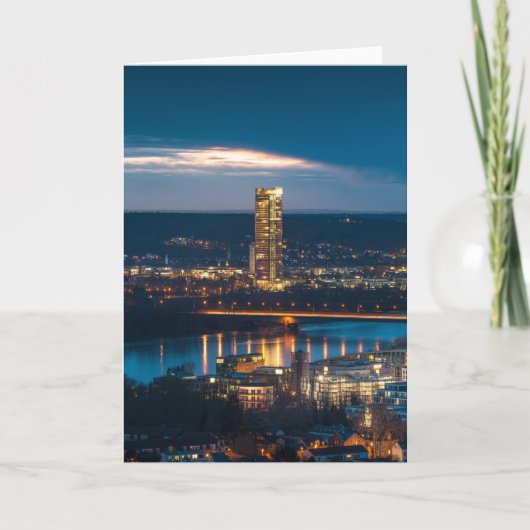 Bonn Duitsland Kaart (Voorkant)