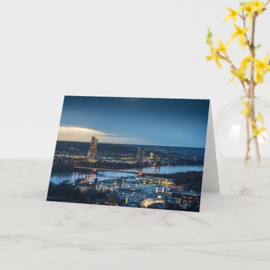 Bonn Duitsland Kaart (Gele Bloem)