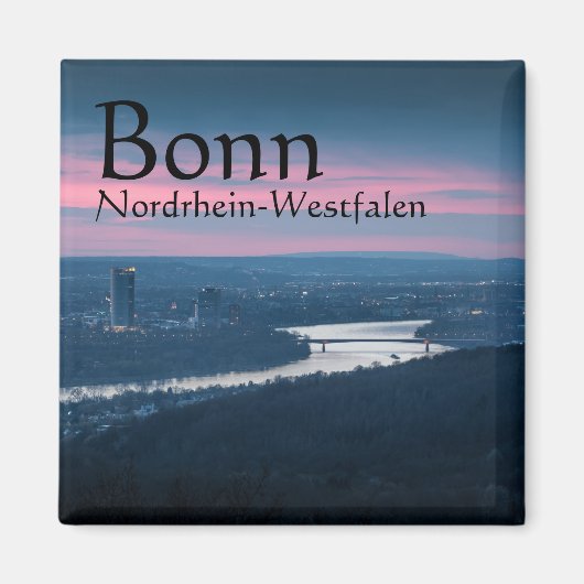 Bonn Duitsland Magneet (Voorkant)