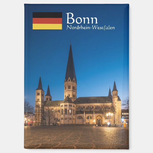 Bonn Duitsland Magneet (Voorkant)