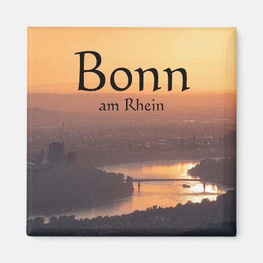 Bonn Duitsland Magneet (Voorkant)