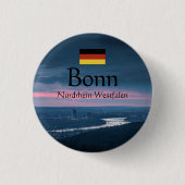 Bonn Duitsland Ronde Button 3,2 Cm (Voorkant)