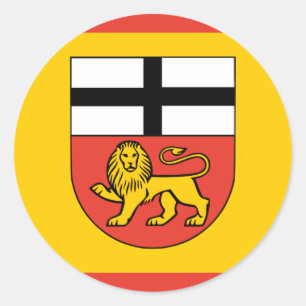 Bonn, Duitsland Ronde Sticker