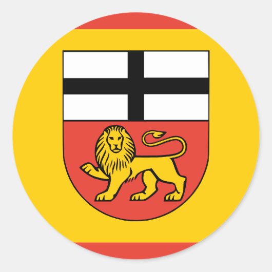 Bonn, Duitsland Ronde Sticker (Voorkant)