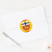 Bonn, Duitsland Ronde Sticker (Envelop)
