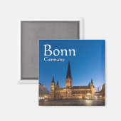 Bonn Duitsland Souvenir Magneet (Voorkant / Achterkant)