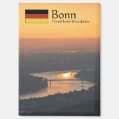 Bonn Duitsland Souvenir Magneet (Voorkant)