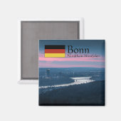 Bonn Duitsland Souvenir Magneet (Voorkant / Achterkant)