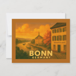 Bonn Duitsland Stad Kunst Briefkaart