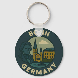 Bonn Duitsland Stad Kunst Sleutelhanger