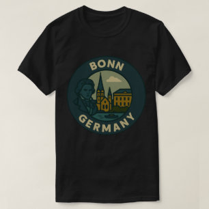 Bonn Duitsland Stad Kunst T-shirt