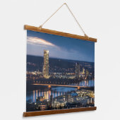 Bonn Germany Briefkaart Hangend Wandkleed (Gebogen)