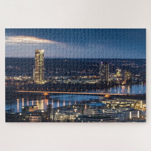 Bonn Germany Briefkaart Legpuzzel (Horizontaal)
