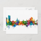 Bonn Germany Skyline Briefkaart (Voorkant / Achterkant)