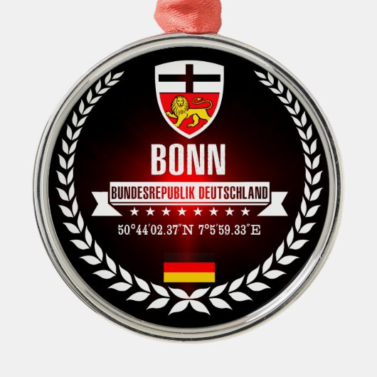Bonn Metalen Ornament (Voorkant)