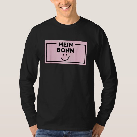 Bonn My city My love T-shirt (Voorkant)