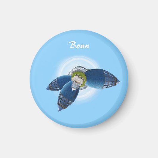 Bonn Planeet Magneet (Voorkant)