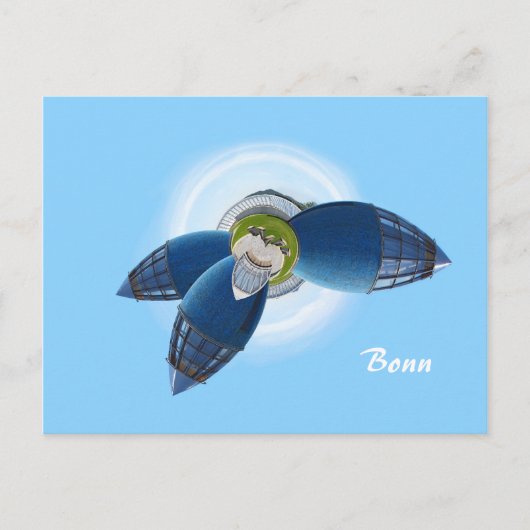 Bonn Planet Briefkaart (Voorkant)