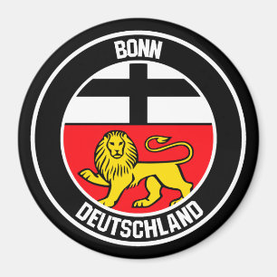 Bonn Round Emblem Magneet