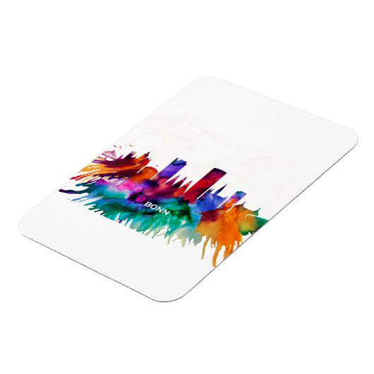 Bonn Skyline Magneet (Linkerzijde)