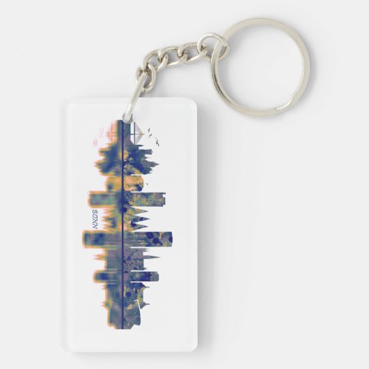 Bonn Skyline Sleutelhanger (achterkant)