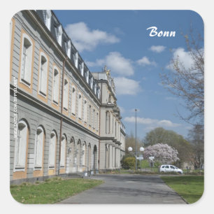 Bonn Vierkante Sticker