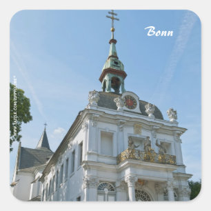 Bonn Vierkante Sticker