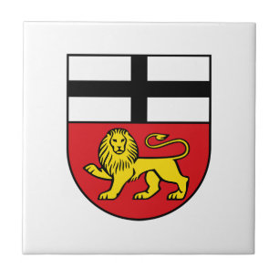 Bonn vlag stad Duitsland symbool embleem leeuw Tegeltje