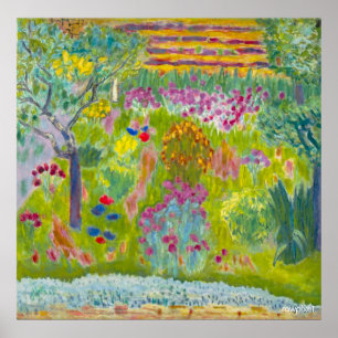Bonnard's Tuin (Hogere Resolutie) Poster
