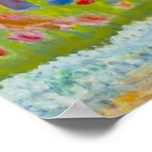 Bonnard's tuin poster (Hoek)