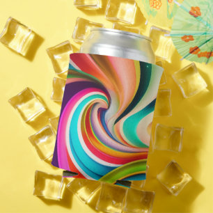 Bonnaroo abstracte kunst blikjeskoeler
