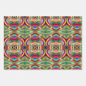 Bonnaroo abstracte kunst inpakpapier vel (Voorkant 3)