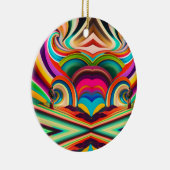 Bonnaroo abstracte kunst keramisch ornament (Rechts)