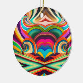 Bonnaroo abstracte kunst keramisch ornament (Links)