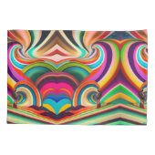 Bonnaroo abstracte kunst kussensloop (Achterkant)