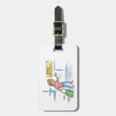 Bonne Adventure Bagagelabel (Voorkant verticaal)