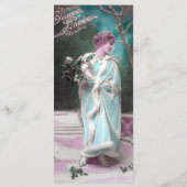 Bonne Annee Bladwijzer Menu (Achterkant)