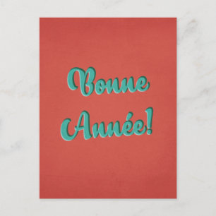 Bonne Année - Frans Nieuwjaar Briefkaart