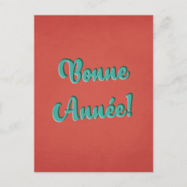 Bonne Année - Frans Nieuwjaar Briefkaart