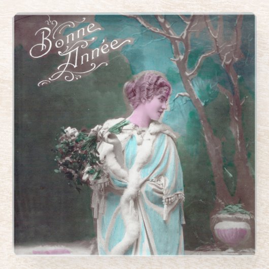 Bonne Anner Glazen Onderzetter (Voorkant)