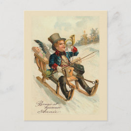 "Bonne et heureuse Anne" Nieuwjaarskaart Feestdagenkaart