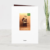 Bonne et Heureuse Annee Card Kaart (Achterkant)