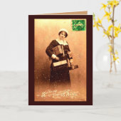 Bonne et Heureuse Annee Card Kaart (Gele Bloem)